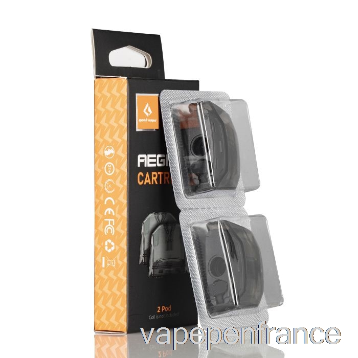 Geek Vape Aegis Remplacement Pods 3,5 Ml Rechargeables Aegis Pods Vape Stylo